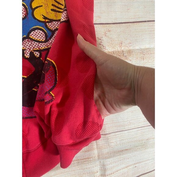 Disney Store Official Merch Red Minnie Mouse Fullo Zip Hooded Sweater - 2XL - Picture 12 of 12
